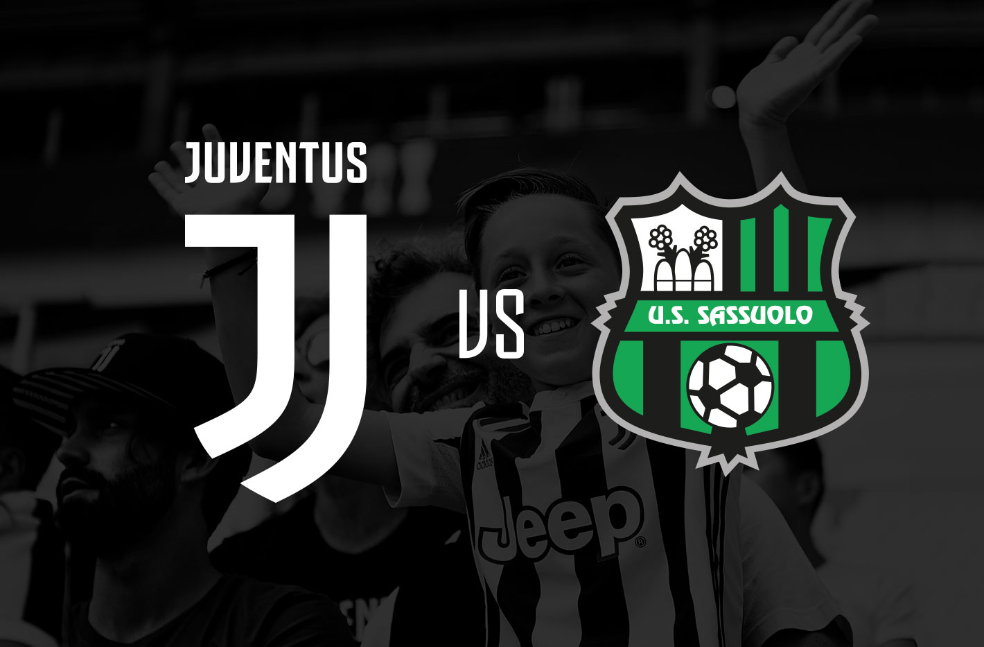 Juventus - Sassuolo Allianz Stadium, domenica 01 Dicembre ore 12,30